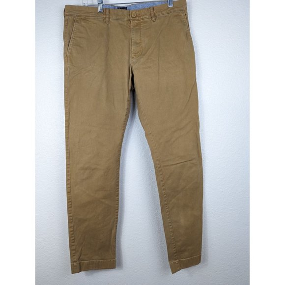 J. Crew Men's Tan Chinos - Picture 3 of 11